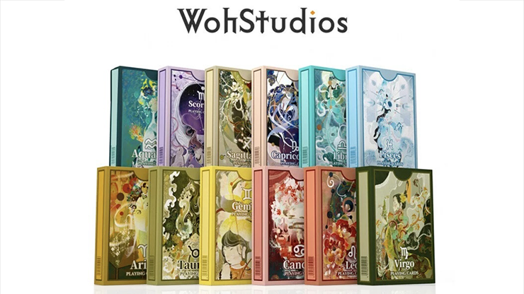 Sagittarius Playing Cards by WohStudio