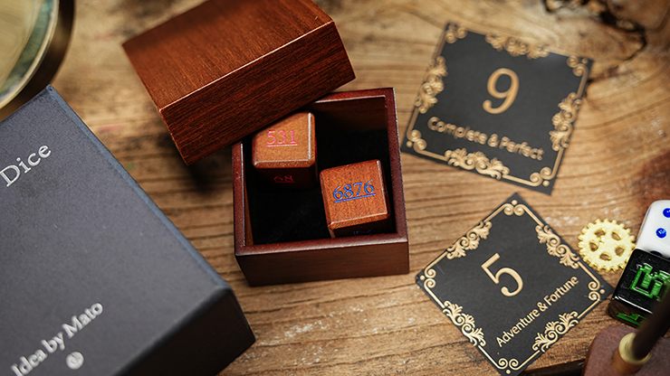Numerology Dice by Mato and TCC Magic