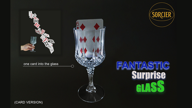 Fantastic Surprise Glass (Card Version) by Sorcier Magic