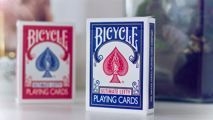 Bicycle Ultimate Lefty Deck Blue (Gimmicks and Online Instructions)