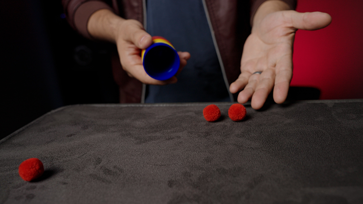 CUPS AND BALLS (Gimmicks and Instructions) by Apprentice Magic  - Trick