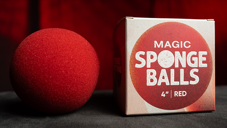 Magic Sponge Balls 1PK red 4" by Murphy's Magic