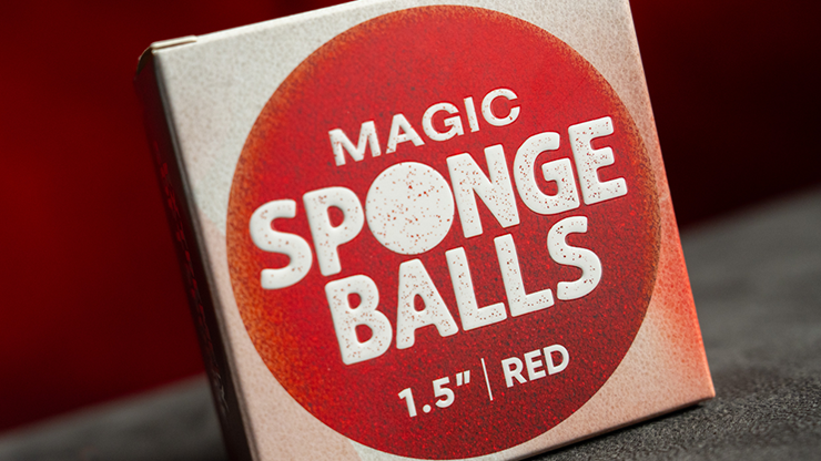 Magic Sponge Balls 50PK RED 1.5" by Murphy's Magic