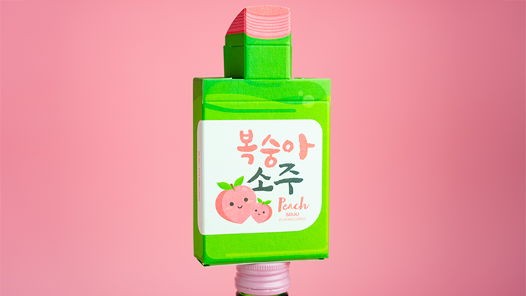 Peach SOJU Playing Cards