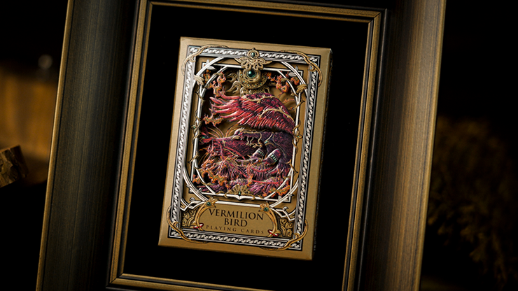 Vermilion Bird Luxury Frame by Ark Playing Cards