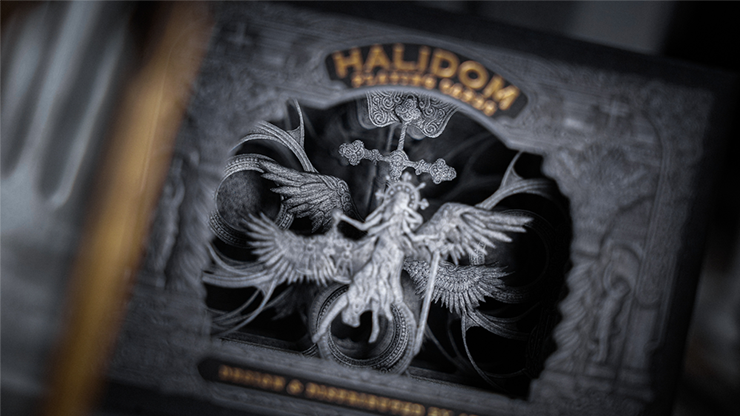 Halidom Silver Sacred by Ark Playing Cards