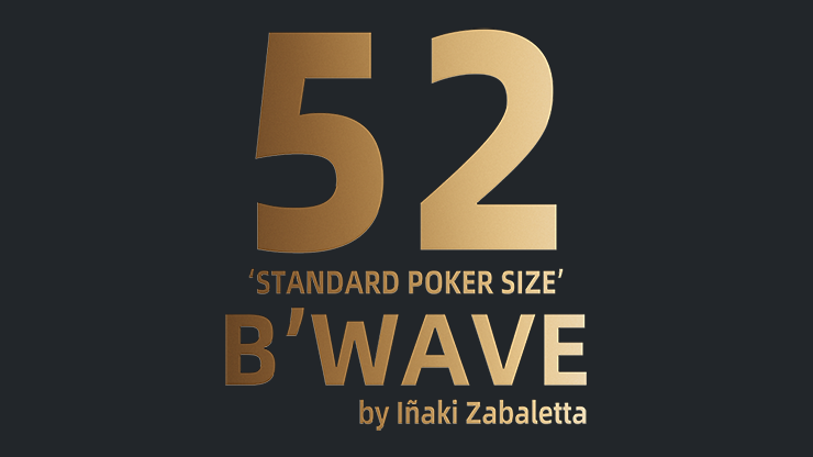 52 B'Wave (Poker Size) by Iñaki Zabaletta