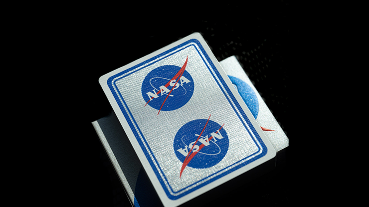 NASA Foil Meatball Logo Playing Cards