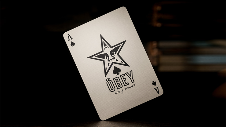 Obey Gold Edition Playing Cards by theory11