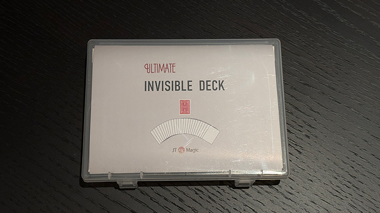 Ultimate Invisible Deck by Sway Liu and JT Magic (Red)
