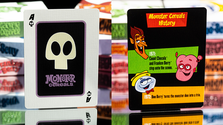 Monster Cereals Count Chocula ™ Playing Cards