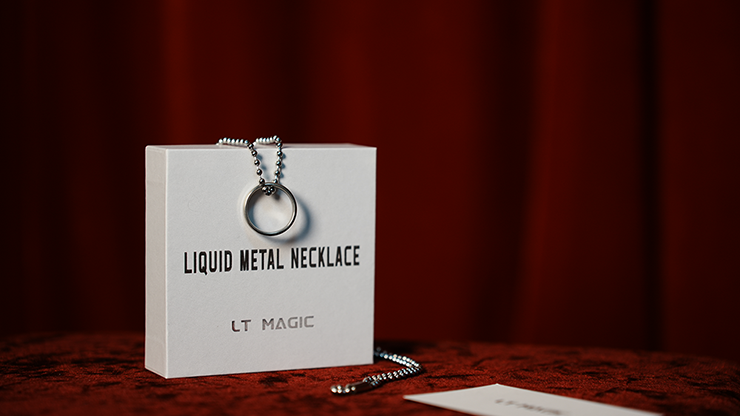 Liquid Metal Necklace by LT Magic'