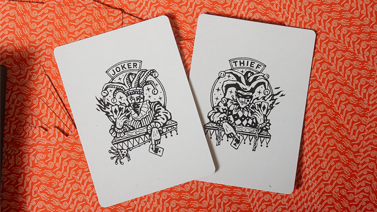 No Borders Edition 2 Crown Back (Red) Playing Cards by Joker and the Thief