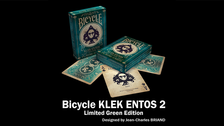 Bicycle Klek Entos Green (Marked) Playing Cards
