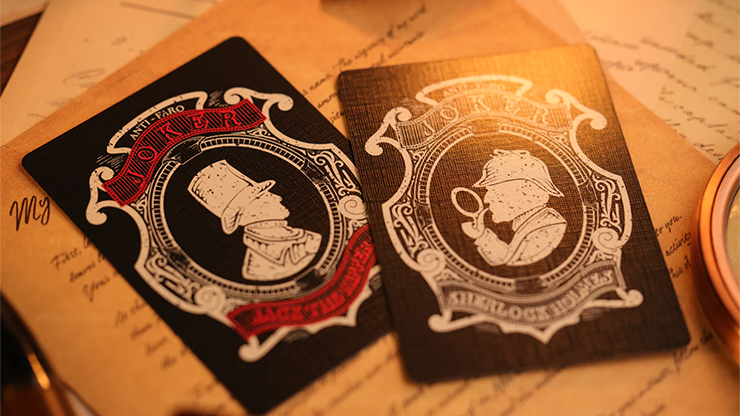 Jack the Ripper & Sherlock Holmes (Stalemate Edition) Playing Cards