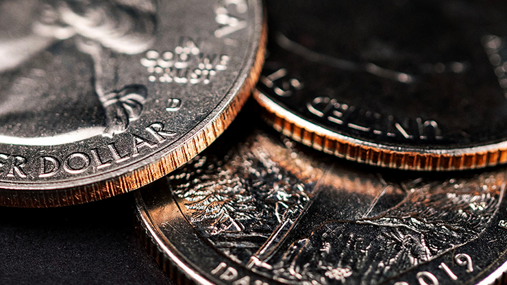 Triad Coins (Quarter) by Joshua Jay and Vanishing Inc.