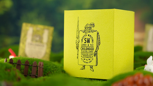 Childhood Playing Cards (Half Brick Standard  + Gilded ) by TCC & Lunzi