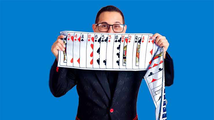 Mystery Card Streamer (Red 4 of Hearts) by PlayTime Magic DEFMA