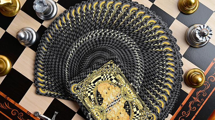 CHESS Black Playing Cards by Hidden Light