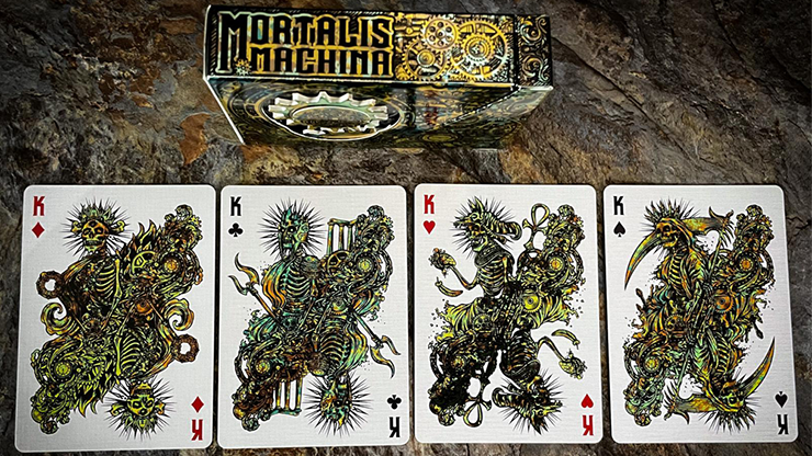 Mortalis Machina Cobalt Edition Playing Cards