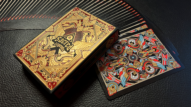 Sacred Legends Black Edition Playing Cards  by HypieLab