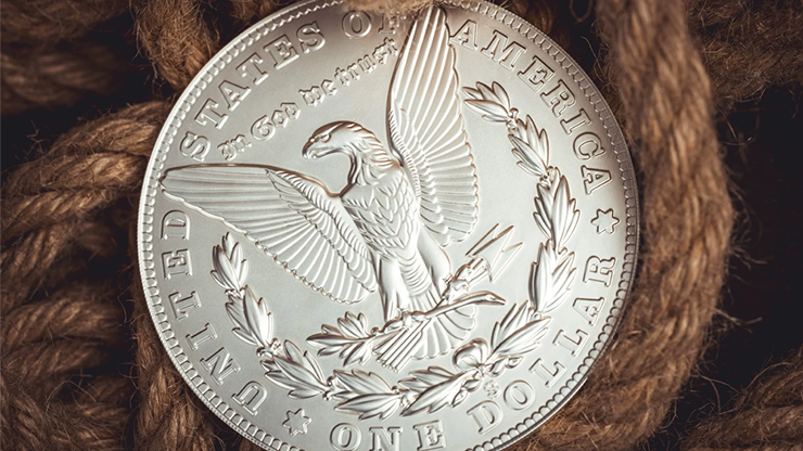 Bacon Jumbo Coin (Morgan) by Bacon Magic