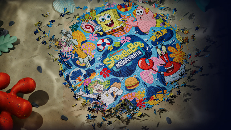SpongeBob SquarePants Jigsaw Puzzle by theory11