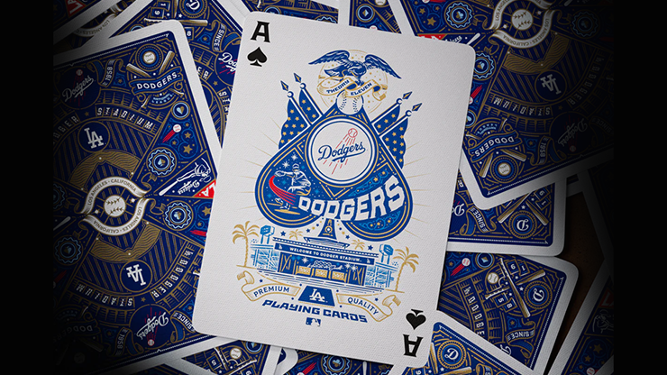Dodgers Playing Cards by theory11