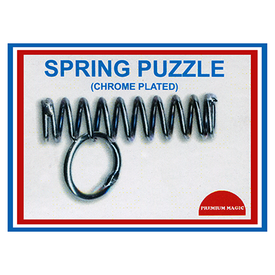 Spring Puzzle (Chrome Plated) by Premuim Magic - Trick