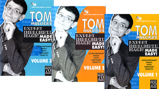 Mullica Expert Impromptu Magic Made Easy Set (Vol 1 thru 3)  Tom Mullica video DOWNLOAD