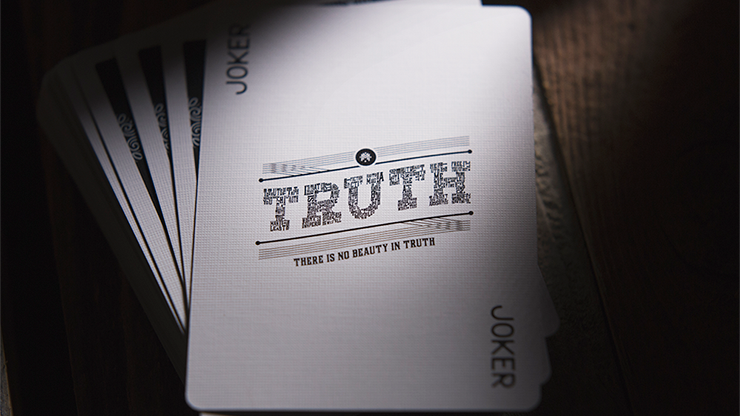 Truth Playing Cards (Lies are Convenient)