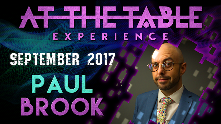 At The Table Live Lecture - Paul Brook September 20th 2017 video DOWNLOAD