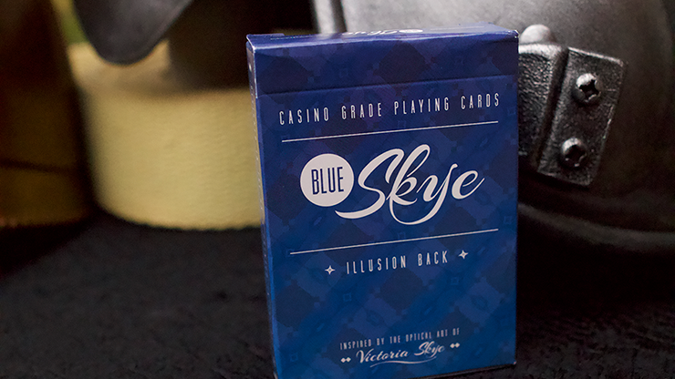 Blue Skye Playing Cards by UK Magic Studios and Victoria Skye