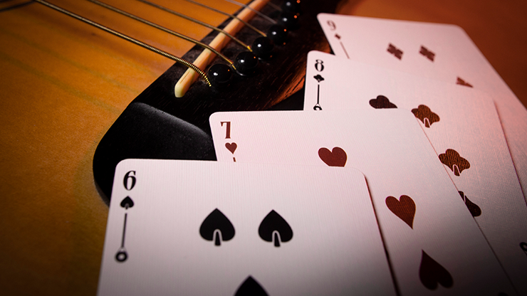 Limited Edition Six Strings Playing Cards