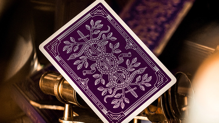 Monarch Royal Edition (Purple) Playing Cards by theory11