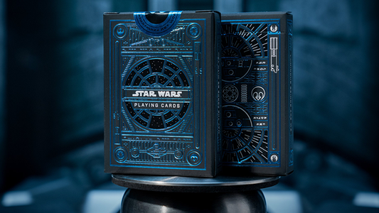 Star Wars Light Side (Blue) Playing Cards by theory11