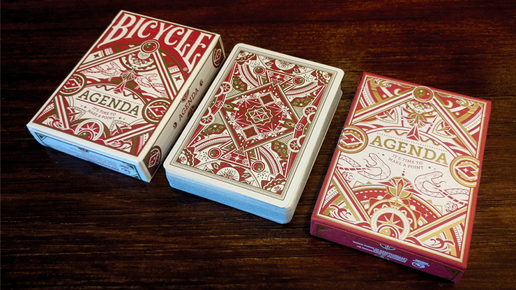 Agenda Red Basic Edition Playing Cards