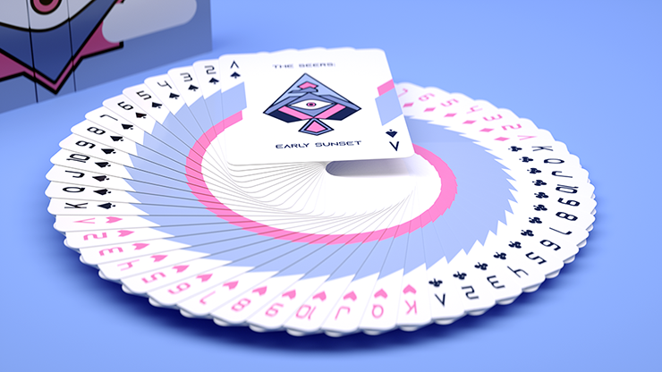 The Seers Aspectu V2: Early Sunset  Playing Cards