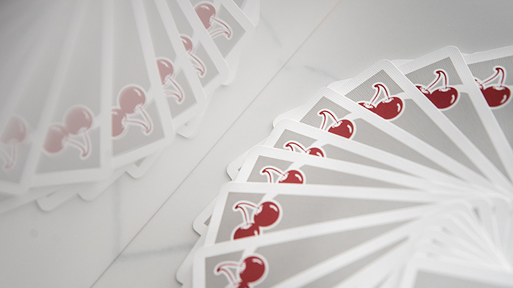 Cherry Casino (McCarran Silver) Playing Cards by Pure Imagination Projects