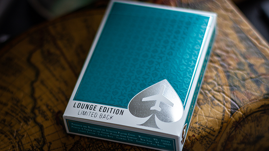 Limited Edition Lounge  in Terminal Teal by Jetsetter Playing Cards