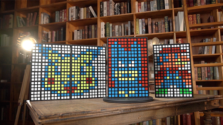 RUBIKS WALL Complete Set by Bond Lee - Trick (Two Part Item)