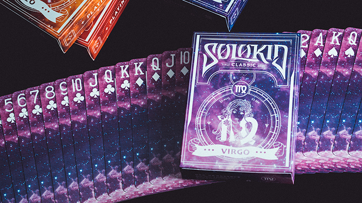 Solokid Constellation Series V2 (Virgo) Playing Cards by Solokid Playing Card Co.