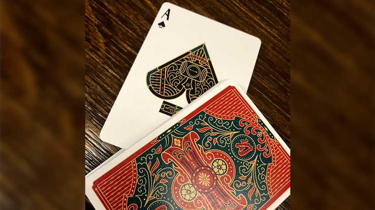 Bicycle Genso Green Playing Cards by Card Experiment