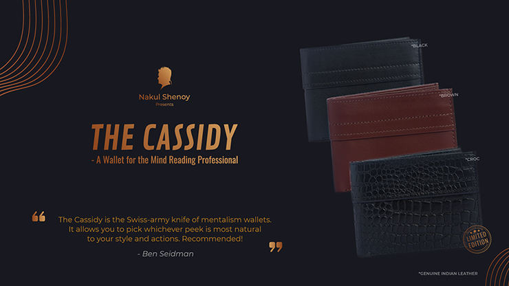 THE CASSIDY WALLET BROWN by Nakul Shenoy - Trick