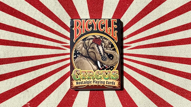 Gilded Bicycle Circus Nostalgic Playing Cards