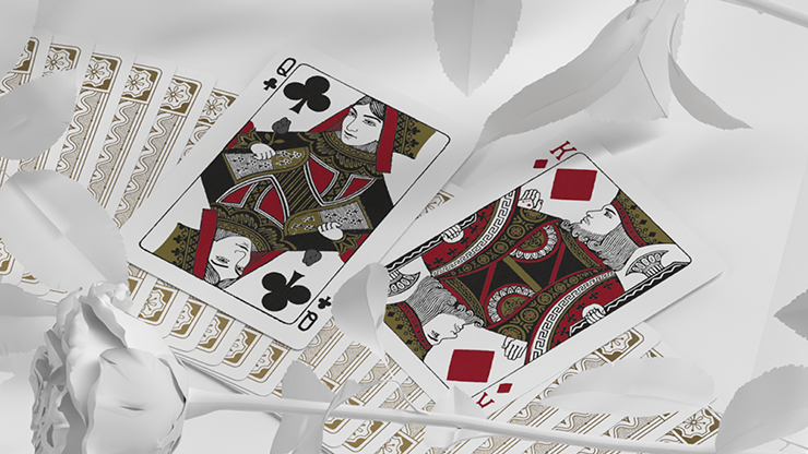 Dondorf White Gold Edition Playing Cards