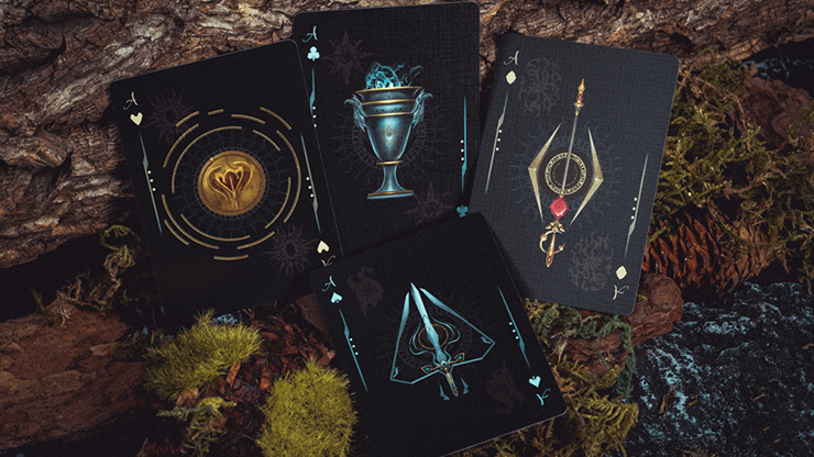 Mysterious Journey Playing Cards by Solokid