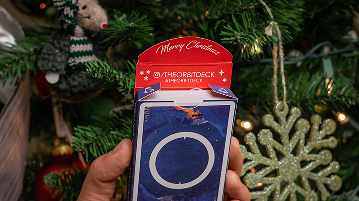 Orbit Christmas Playing Cards