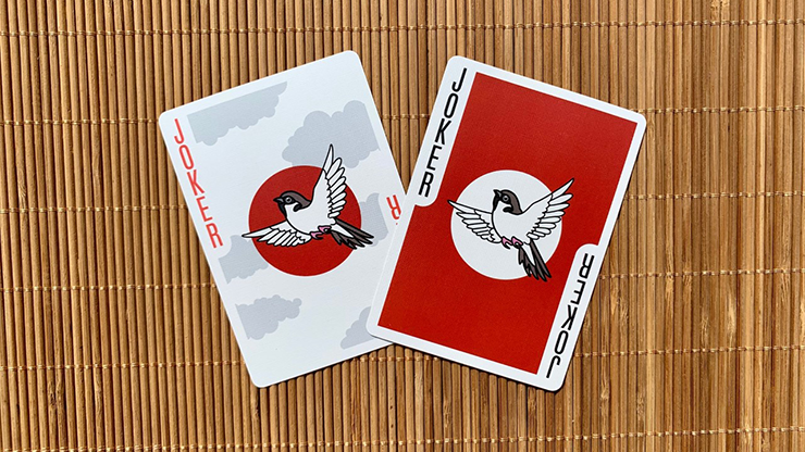 Stripper Bicycle Sparrow Hanafuda Fusion Playing Cards