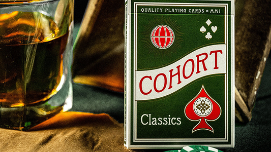 Green Cohorts (Luxury-pressed E7) Playing Cards